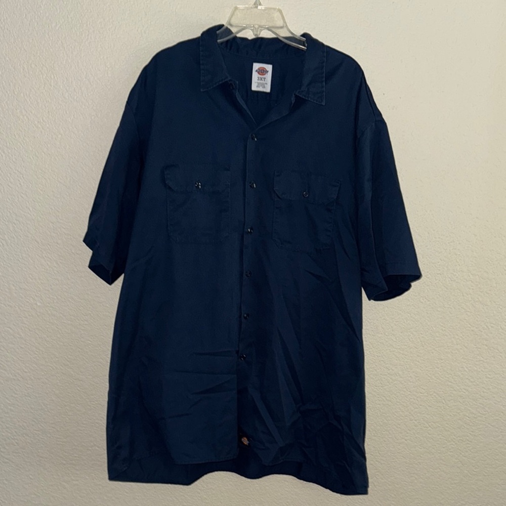 Dickies Dark Blue Work Shirt